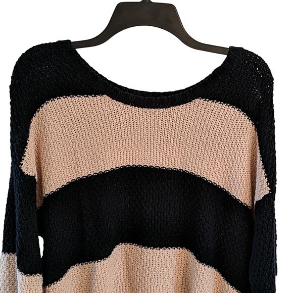 LA Hearts Striped Sweater, M - Picture 2 of 6